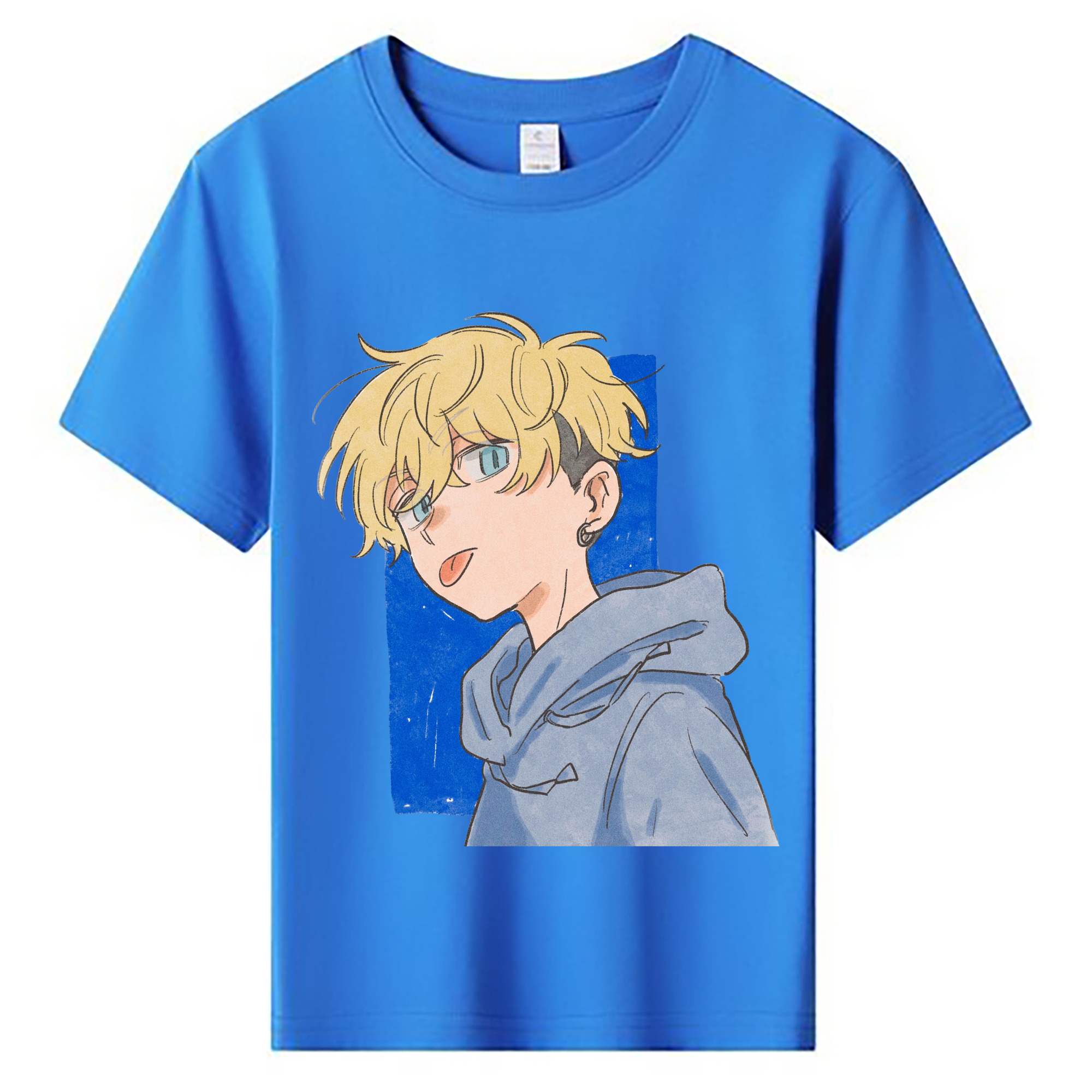 （画像用） 東京リベンジャーズ Tokyo Revengers 綿100％キッズTシャツ（フロントプリント）